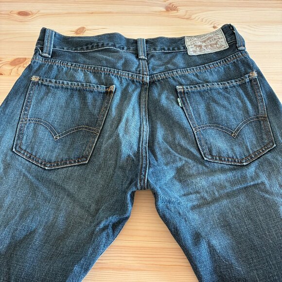 Levi's Vintage Straight 539 | Levi's Eco W33 L30 | 100% Organic Cotton - Picture 8 of 11
